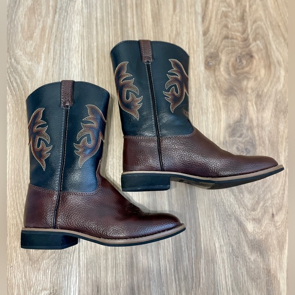 Magellan Outdoors Kids' Ace PSGS Western Boots Size 1 EUC - Picture 6 of 7